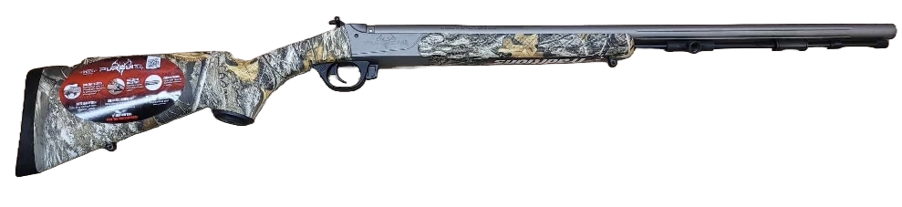 Traditions Pursuit G4 Realtree Edge/Stainless 50 Cal 26″ Muzzleloader w/ Rings & Base — Go Tenda