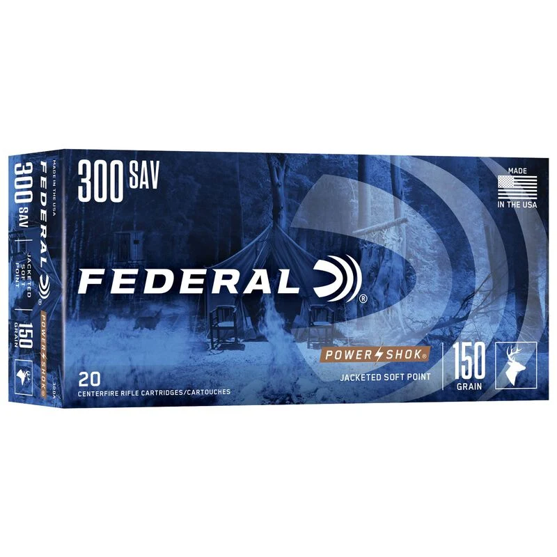 Federal Premium Vital-Shok 300 Savage 150 Gr JSP Box of 20 — Go Tenda