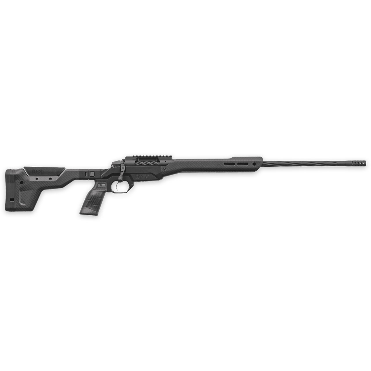 Three Weather TW-307BP ブラック M Weatherby 307 Alpine MDT Bolt Action Rifle 308 Win 24