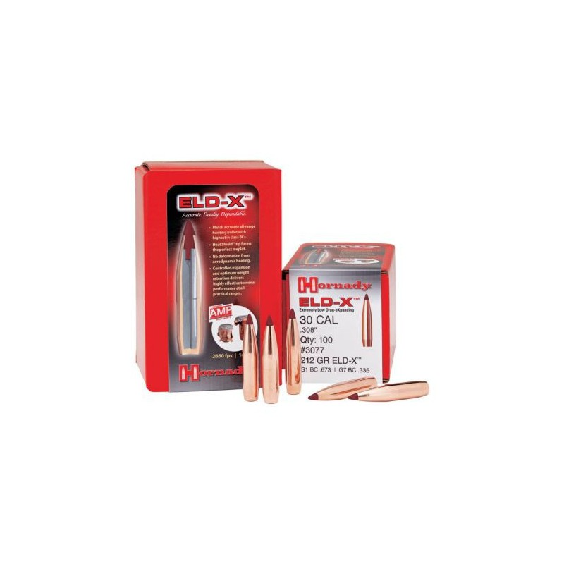 Hornady ELD-X 7mm (.284 Dia) 150 Gr Box of 100 — Go Tenda