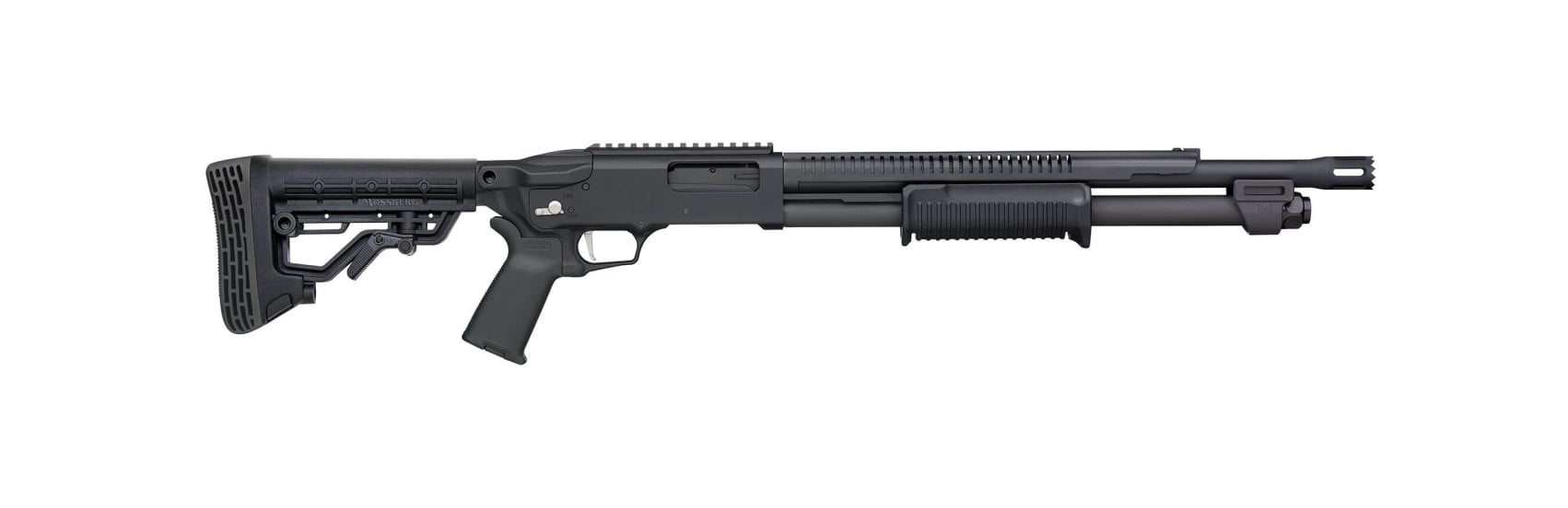 Mossberg 590R Stand-Off 12 Ga 3″ 18.5″ Pump Shotgun — Go Tenda