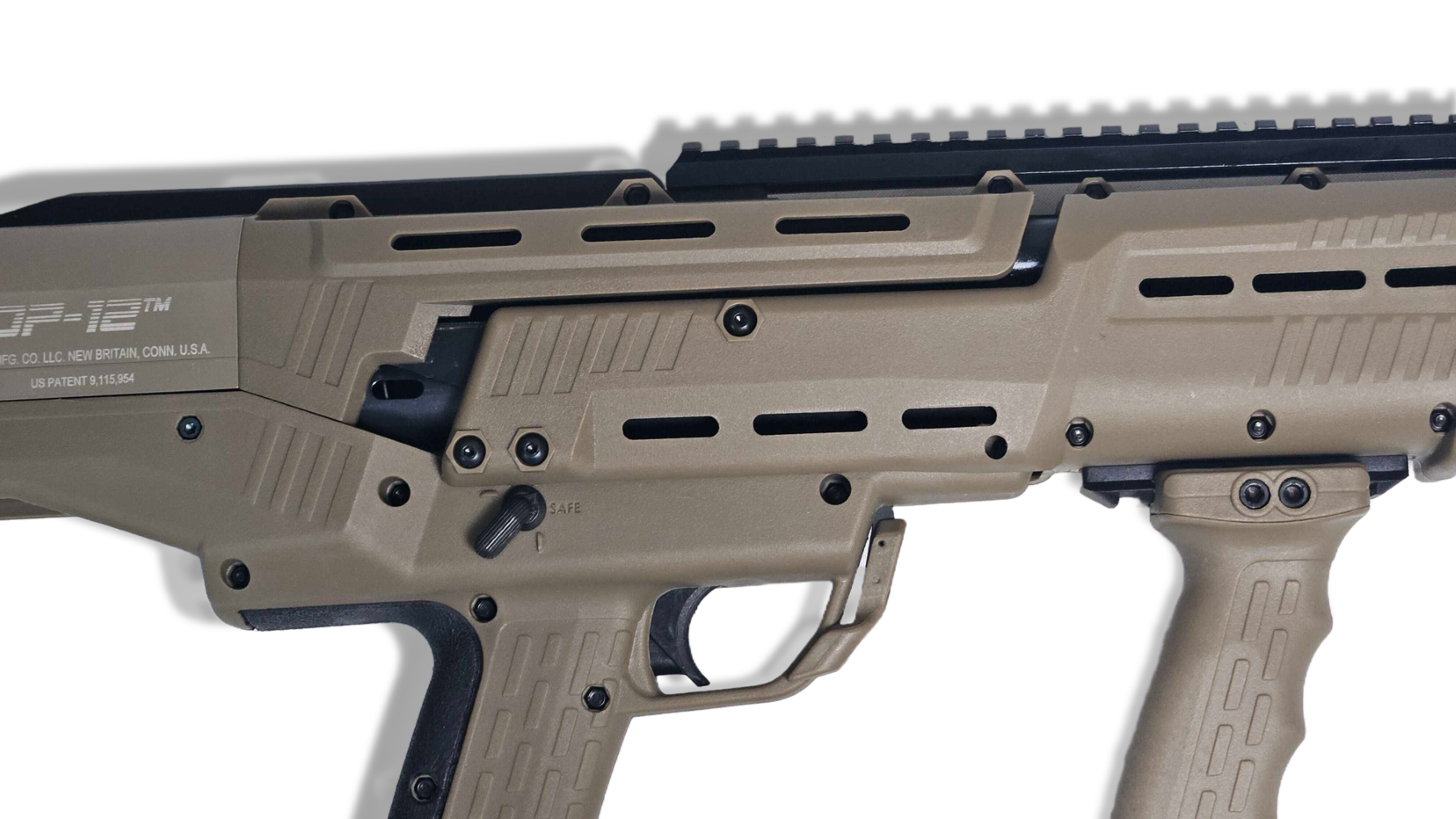 Consignment – Standard Manufacturing DP-12 Double Barrel Pump Action Shotgun 12 Ga, MINT CS-177-C