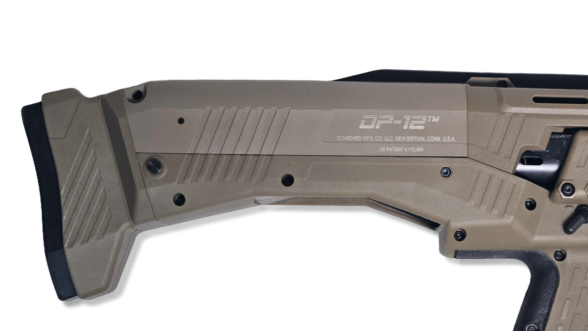 Consignment – Standard Manufacturing DP-12 Double Barrel Pump Action Shotgun 12 Ga, MINT CS-177-D