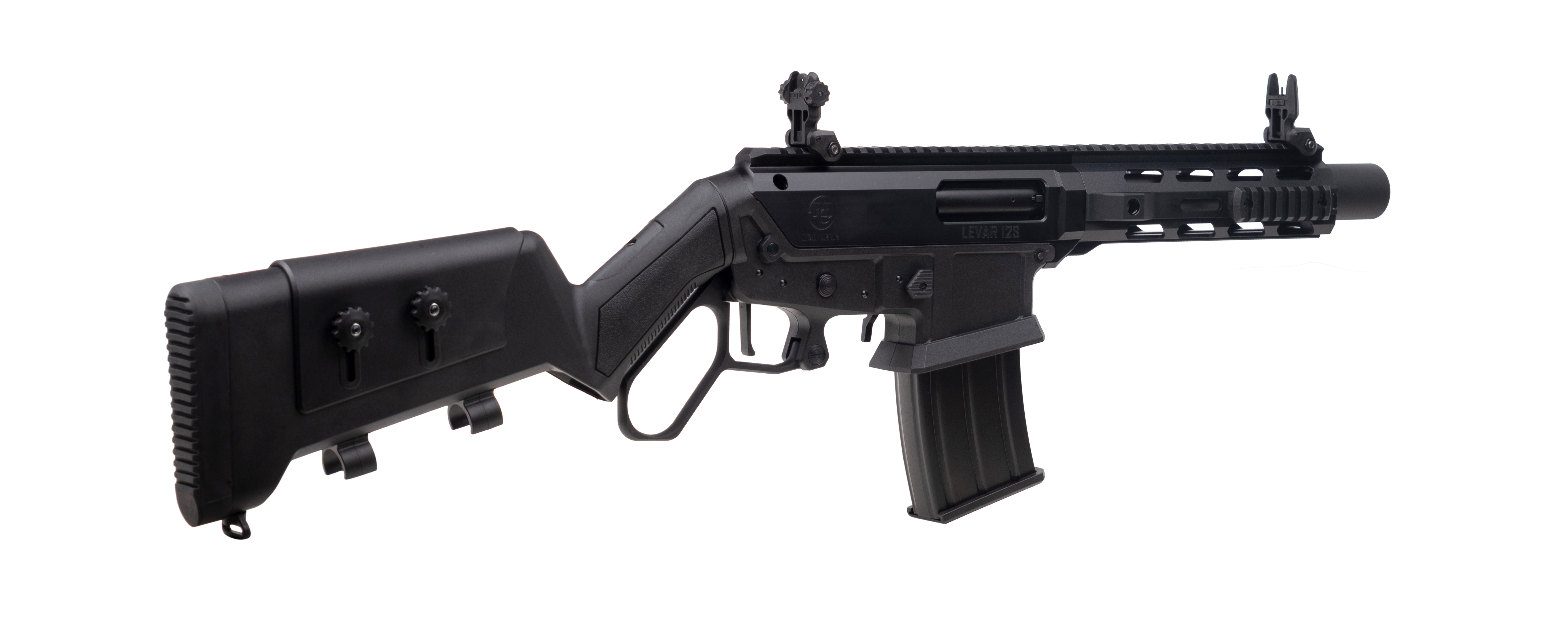 EGE Arms LEVAR12S Lever Action 10.6" Black Synthetic Shotgun Levar12S Black-6