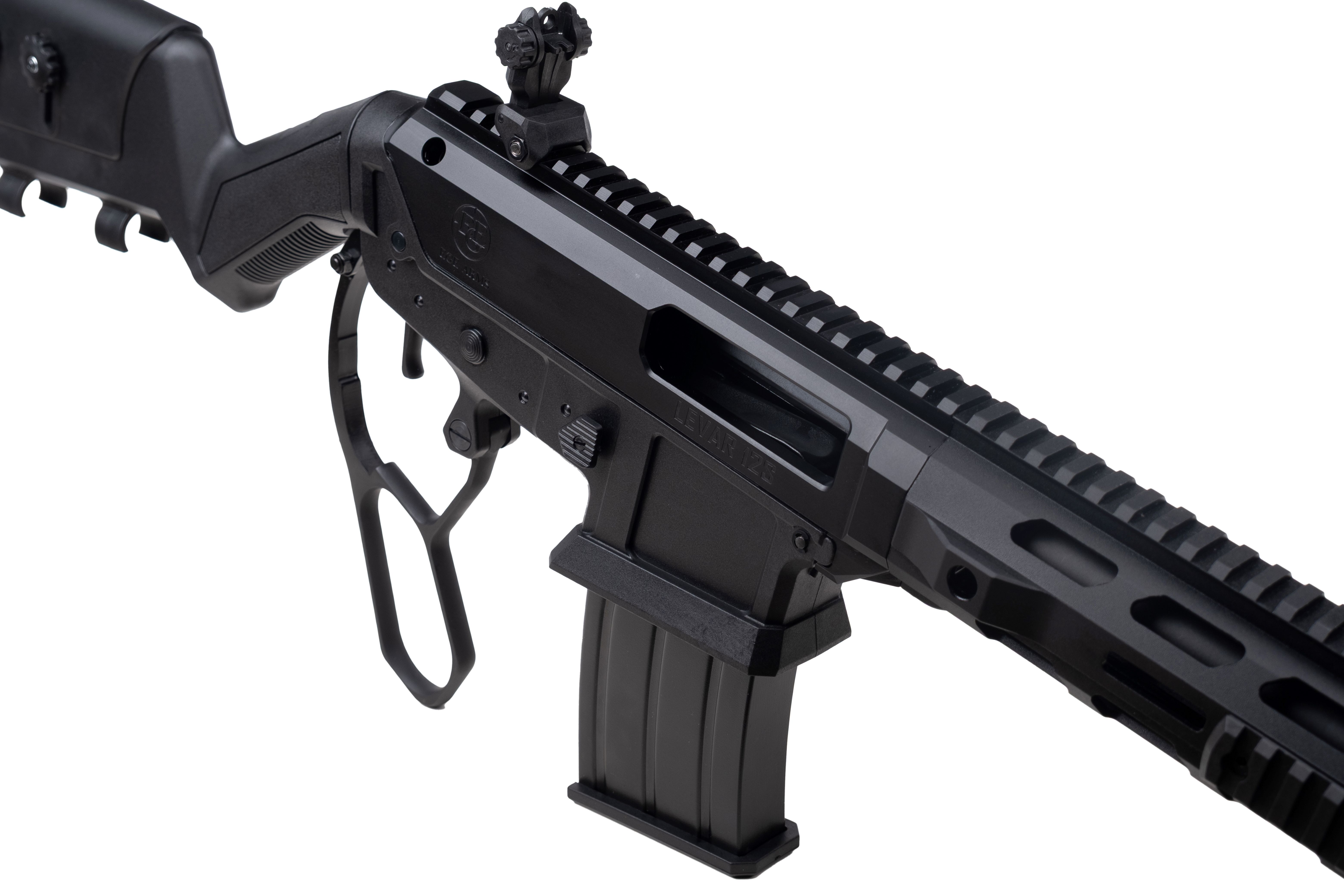 EGE Arms LEVAR12S Lever Action 10.6" Black Synthetic Shotgun Levar12S Black-7