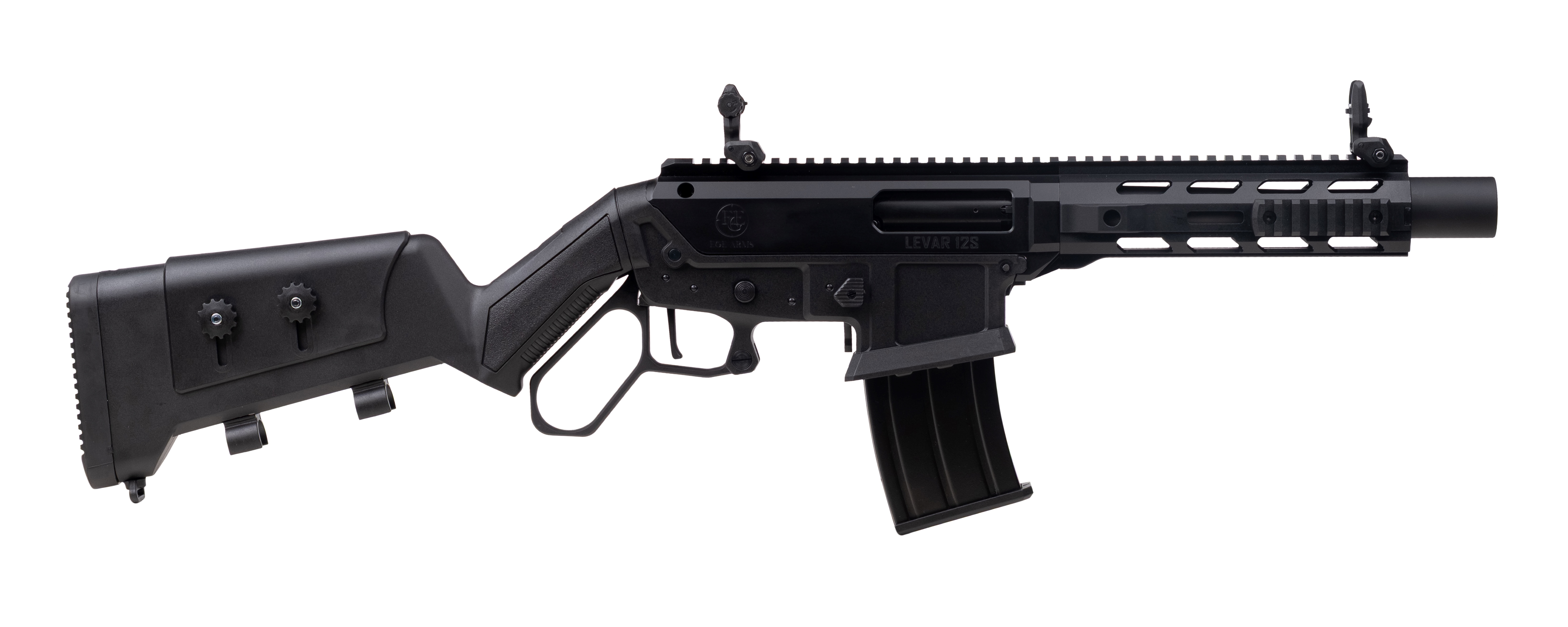 EGE Arms LEVAR12S Lever Action 12 Ga 10.6″ Black Synthetic Shotgun — Go Tenda