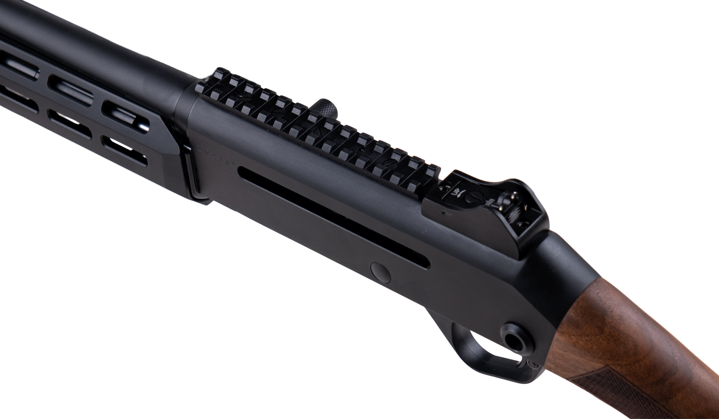 EGE Panzer Arms M4 Speed Pro 12 Ga Semi Auto 18.6" Black/Walnut PROWBLK (2)