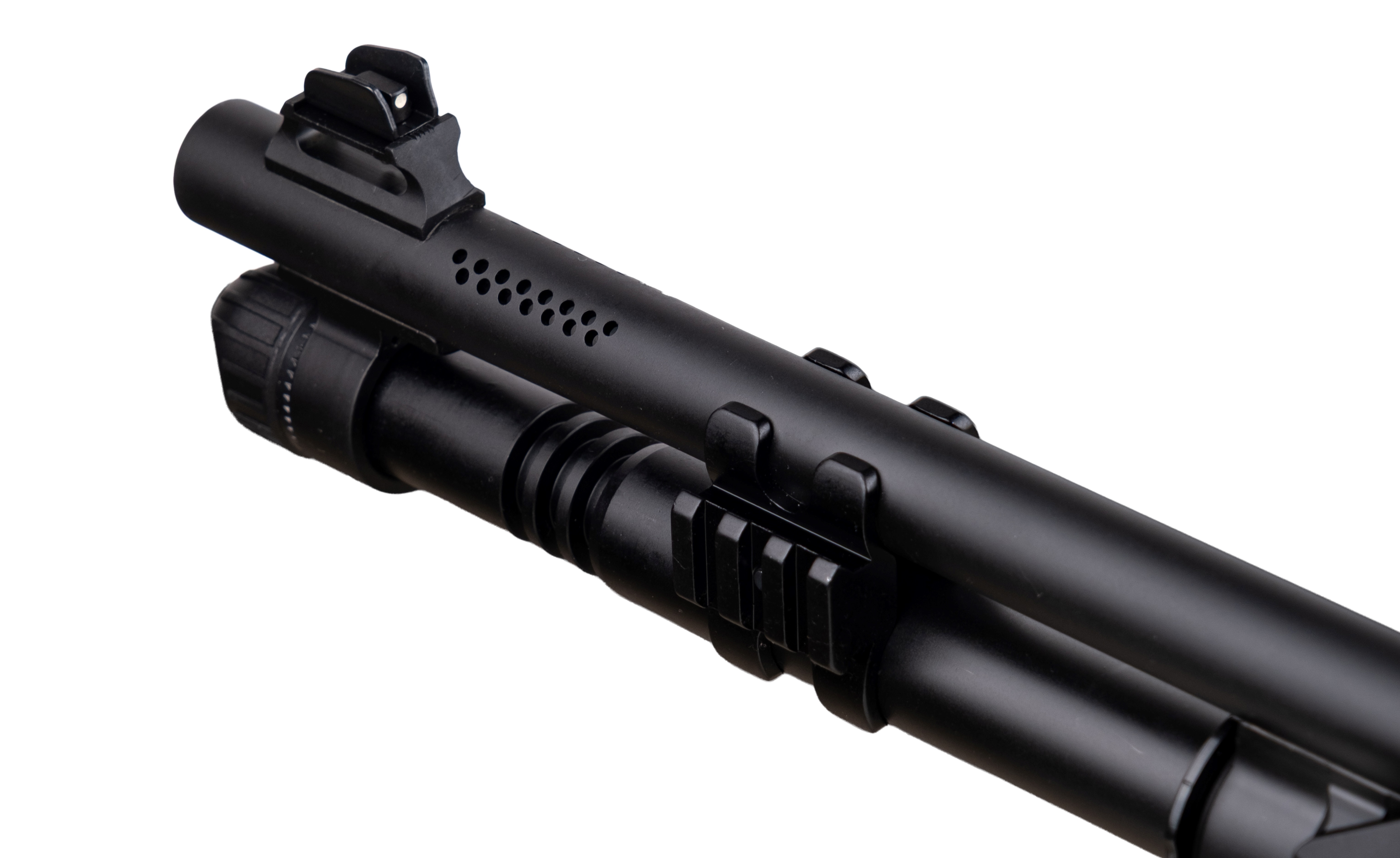 EGE Panzer Arms M4 Speed Pro 12 Ga Semi Auto 18.6" Black/Walnut PROWBLK (3)