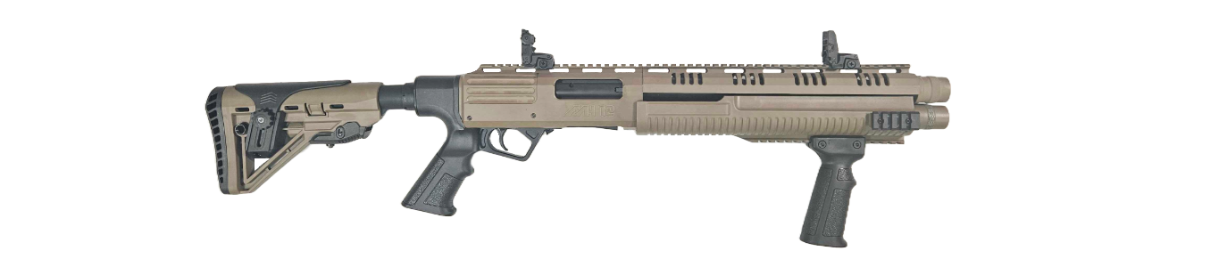 Hunt Group MH12 Double Barrel 12 Ga 14″ Pump Action Shotgun – Tan — Go Tenda