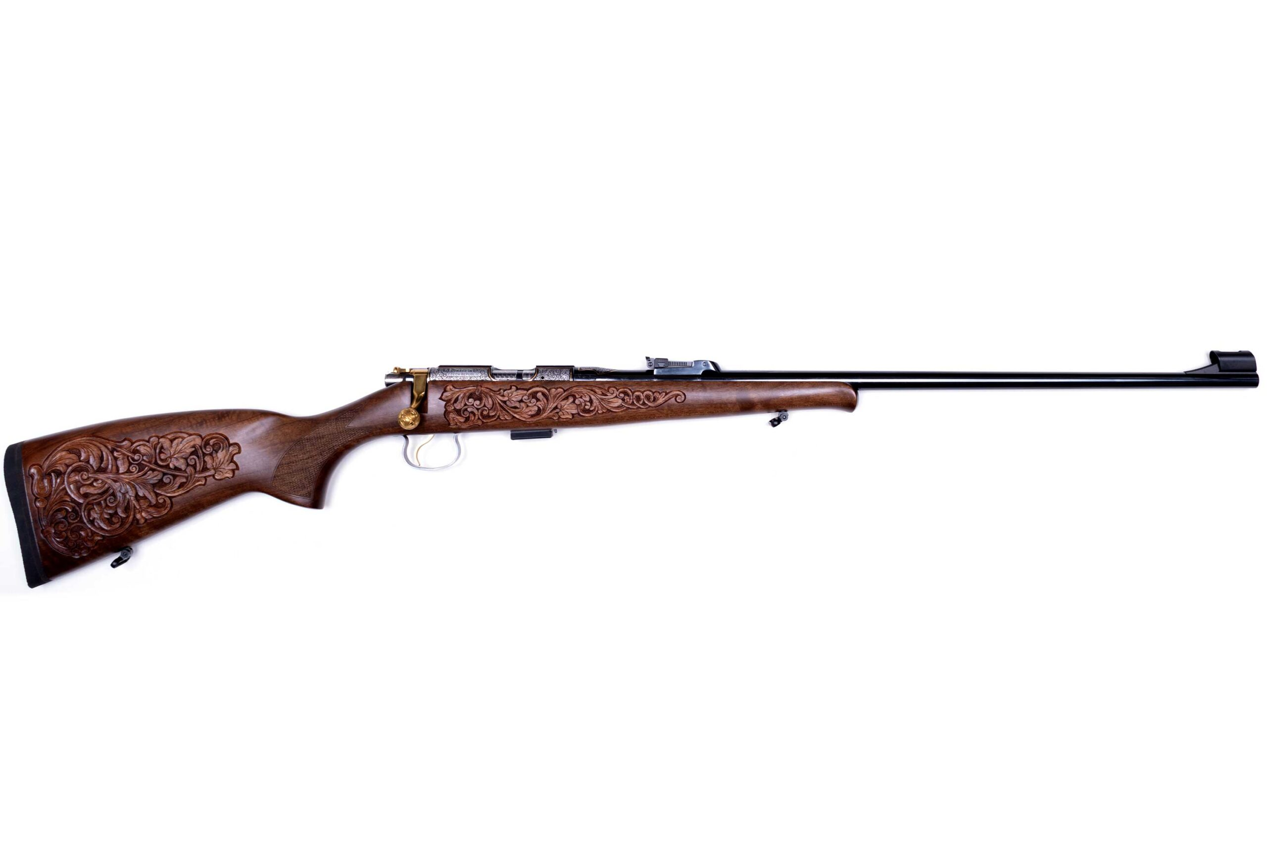 CZ 452 Engraved 22 LR 22″ Limited Edition Bolt Action Rifle — Go Tenda