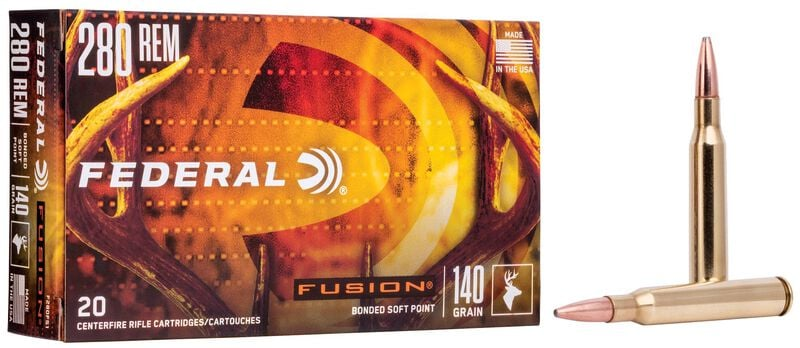 Federal Fusion 280 Rem 140 Gr Fusion SP Box of 20 — Go Tenda