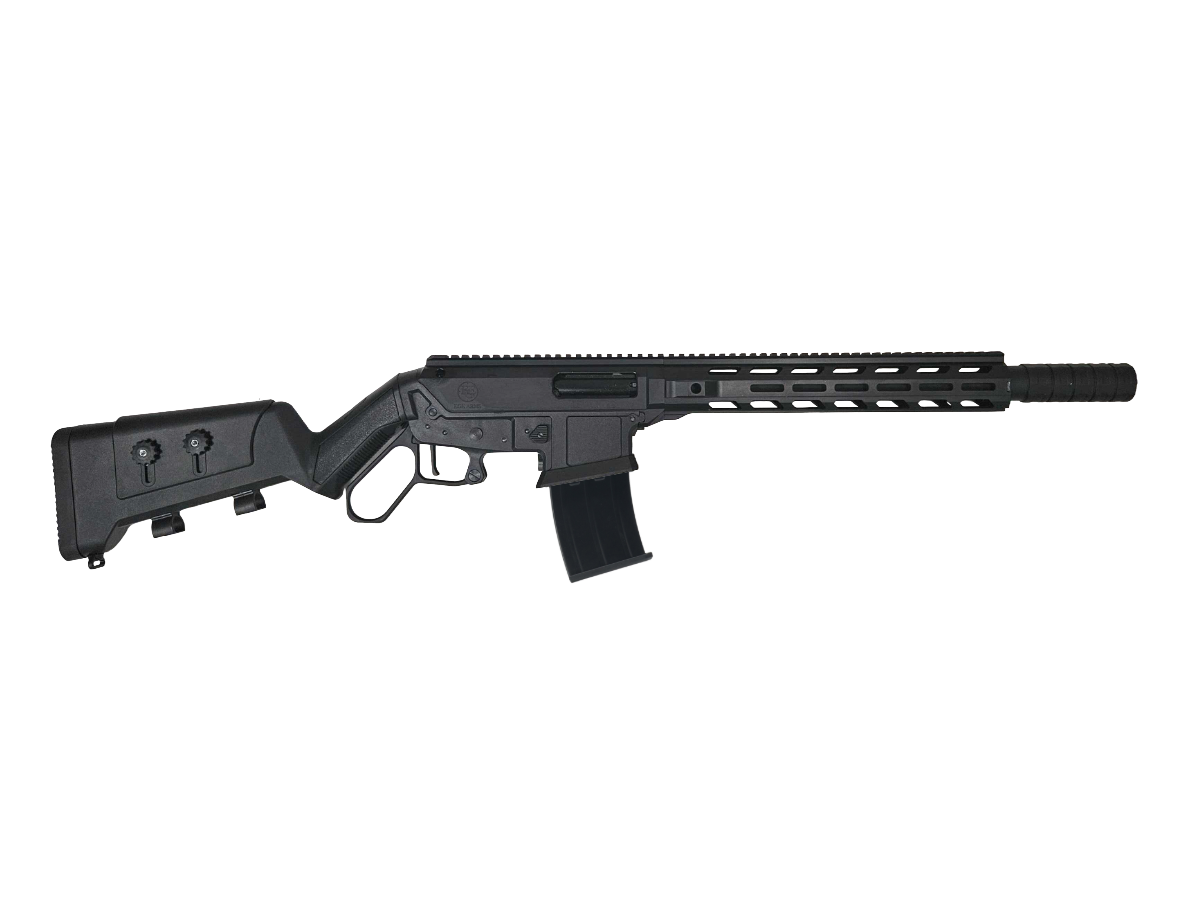 EGE Arms LEVAR12 Lever Action 12 Ga 18.6″ Black Synthetic Shotgun — Go Tenda