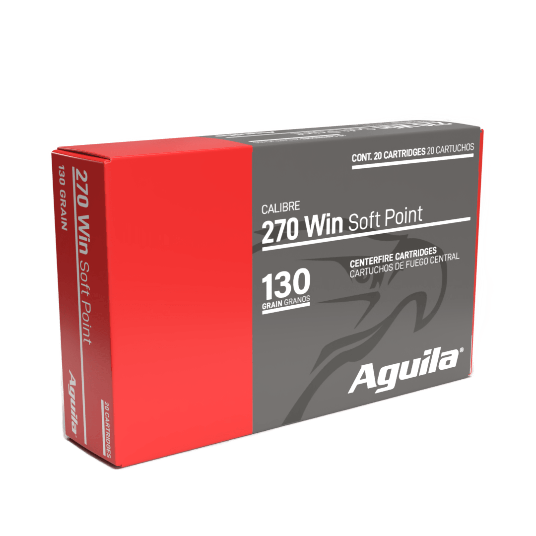Aguila Ammunition 270 Win 130 Gr SP Box of 20 — Go Tenda