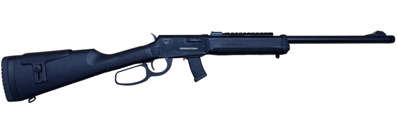 Federation M1867 Lever Action 22 LR 18″ Synthetic — Go Tenda