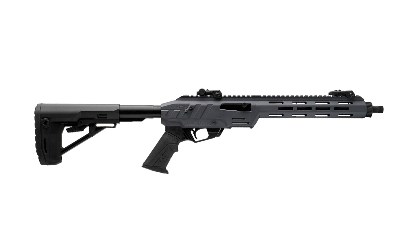 Adler RF224 Tactical 22 LR 11.7″ Semi-Auto Rifle Grey — Go Tenda