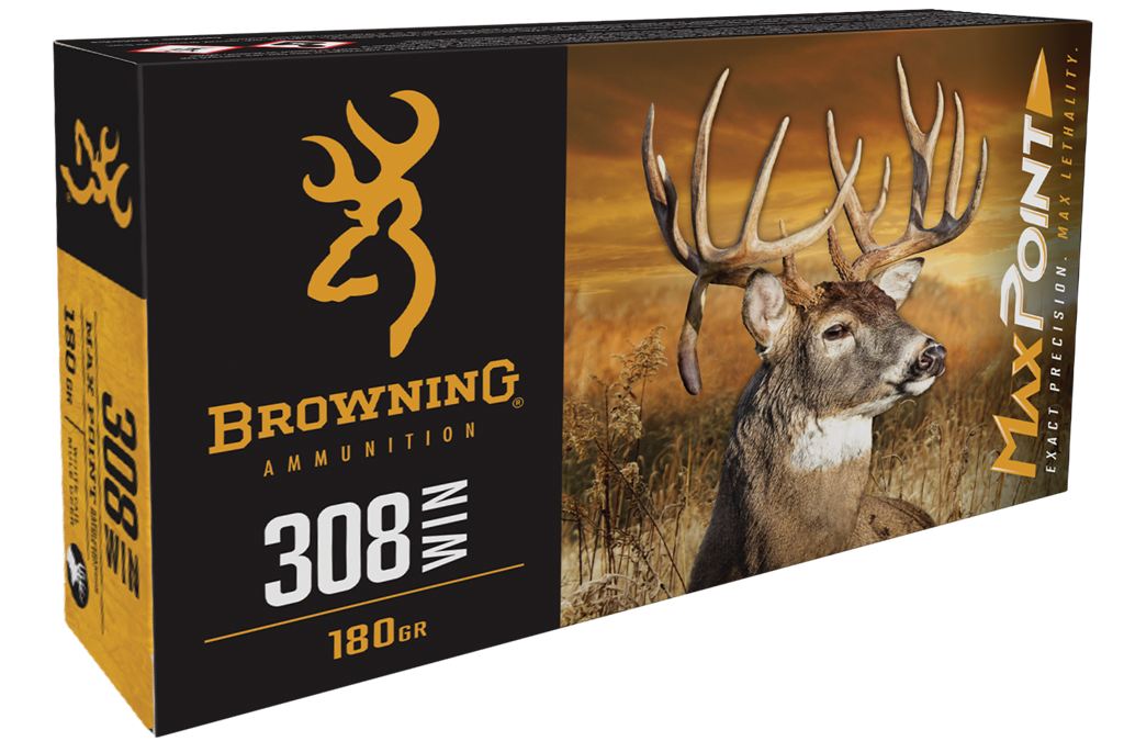 Browning Max Point 308 Win 168 Gr Polymer Tip Box of 20 — Go Tenda