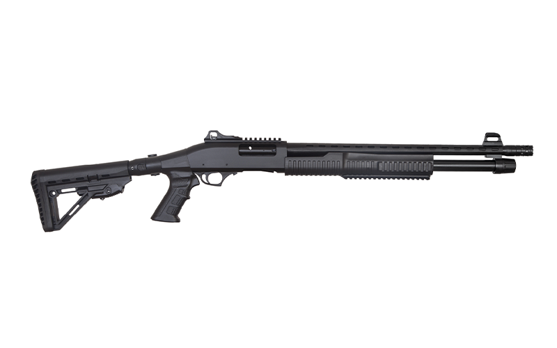Hunt Group XRP Law Defence 12 Ga 3″ Cham 18.5″ Barrel Pump Shotgun Adjustable Stock — Go Tenda