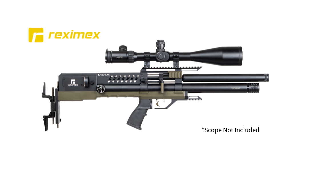 Reximex Meta .22 Air Rifle -OD Green » Tenda Canada