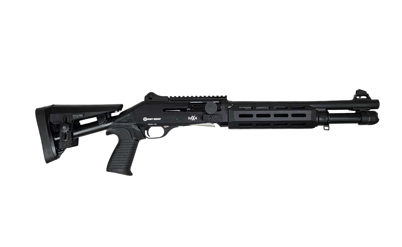 Hunt Group MX4 Raptor 12 Ga 14″ Tactical Semi-Auto Restricted — Go Tenda