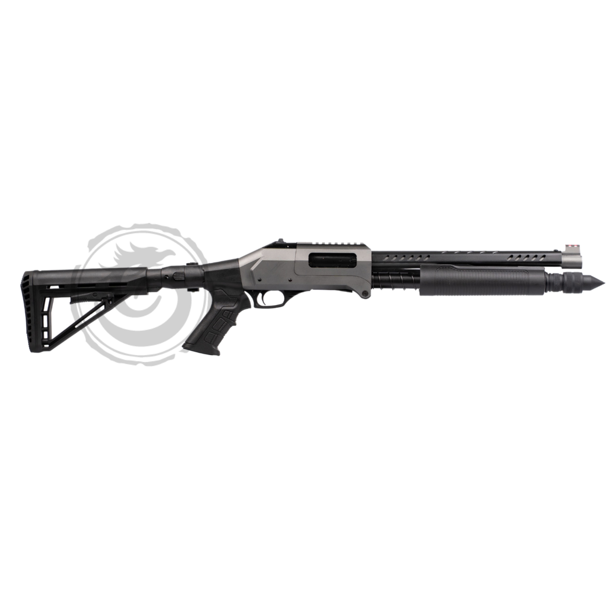 EGE Arms Raider XII 12 Ga 13″ Break Barrel Pump Action Shotgun Tactical Gray — Go Tenda