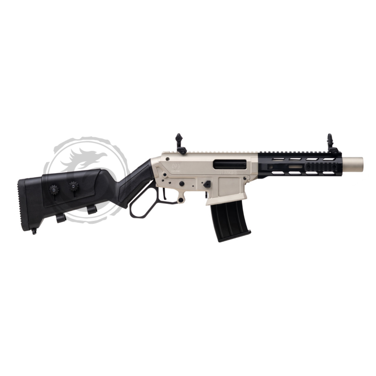 EGE Arms LEVAR12S Lever Action 12 Ga 10.6″ Nickel Synthetic Shotgun — Go Tenda
