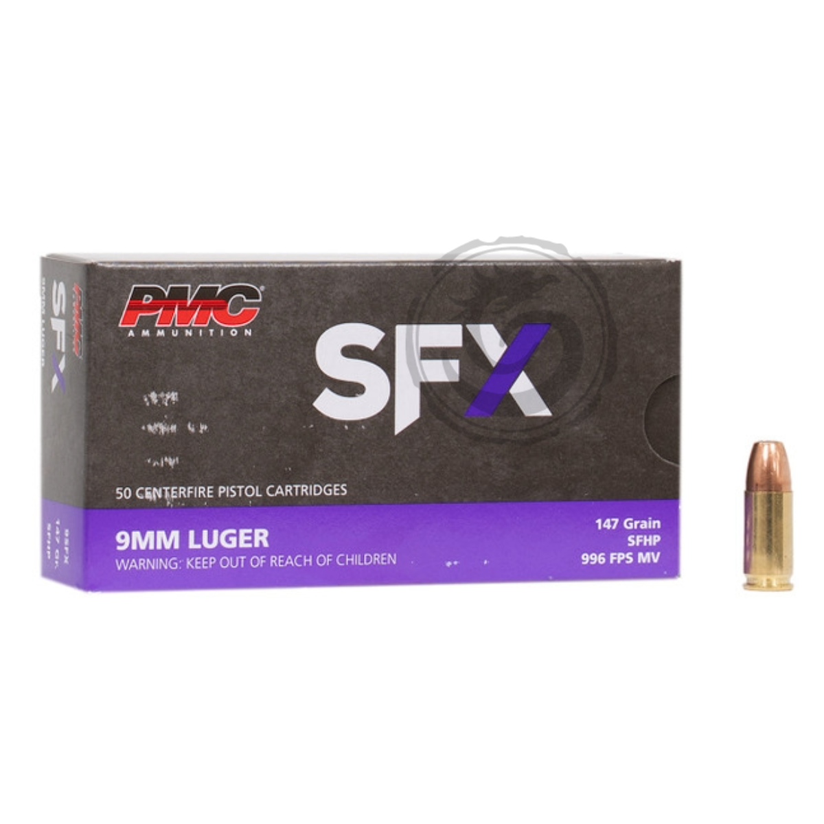 PMC 9mm 147 Gr SFX Box of 50 — Go Tenda