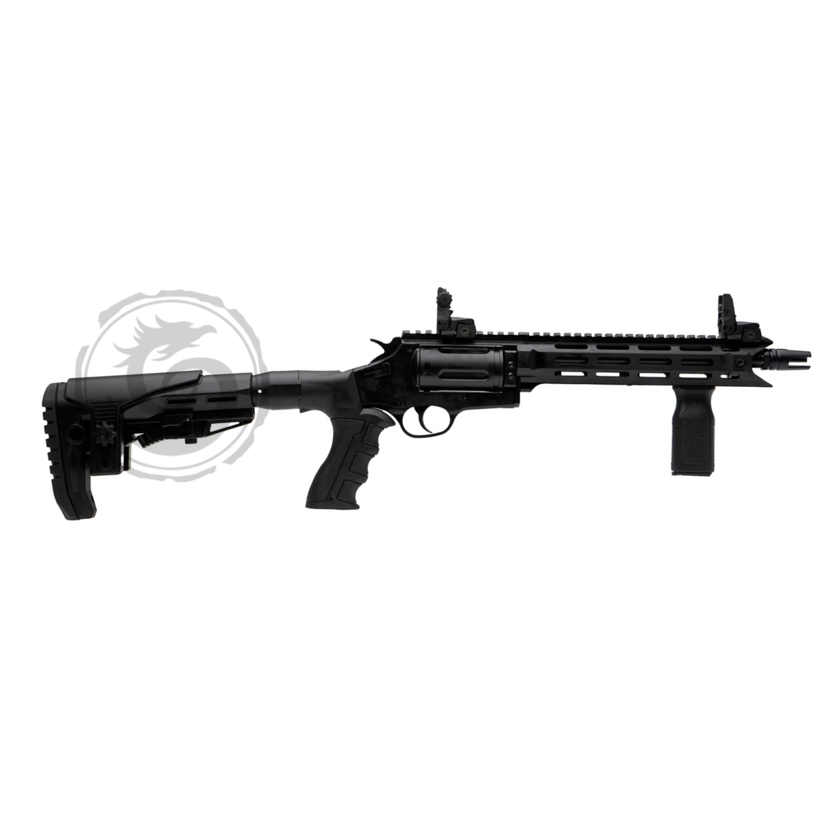 EGE Arms RV-TAC 410 Ga 9.5″ Tactical Revolver Shotgun Adjustable Black — Go Tenda