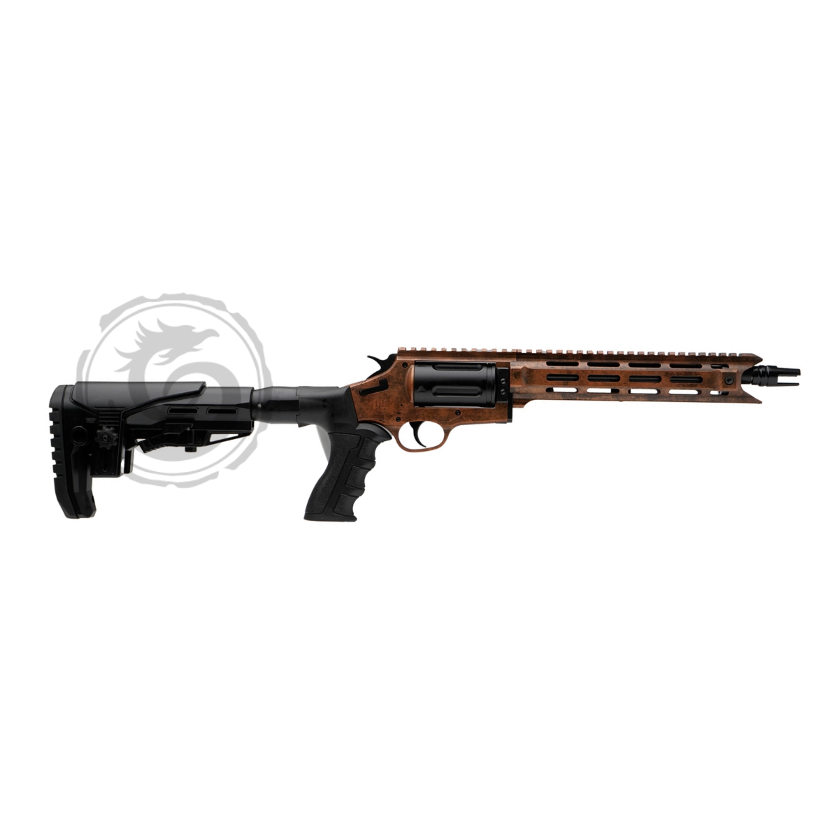 EGE Arms RV-TAC 410 Ga 9.5″ Tactical Revolver Shotgun Distressed Copper Synthetic — Go Tenda