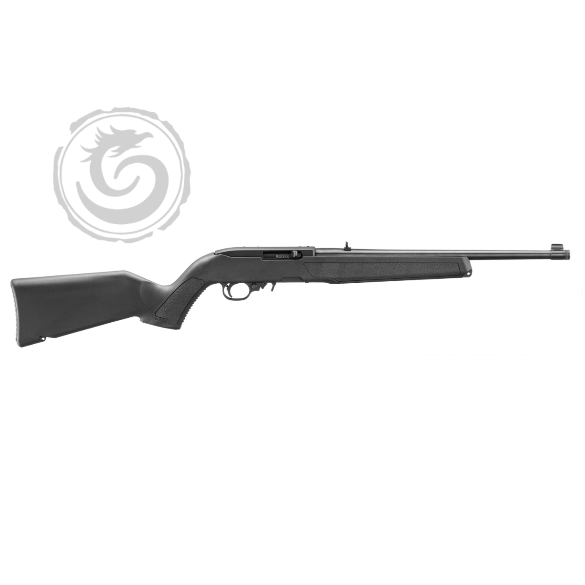 Ruger 10/22 Black Polymer 22 LR 16.4″ Semi-Auto Rifle — Go Tenda