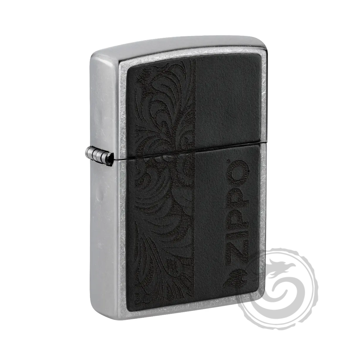ZIPPO - Black Leather Emblem - 46919 | Buy in Canada | Gotenda