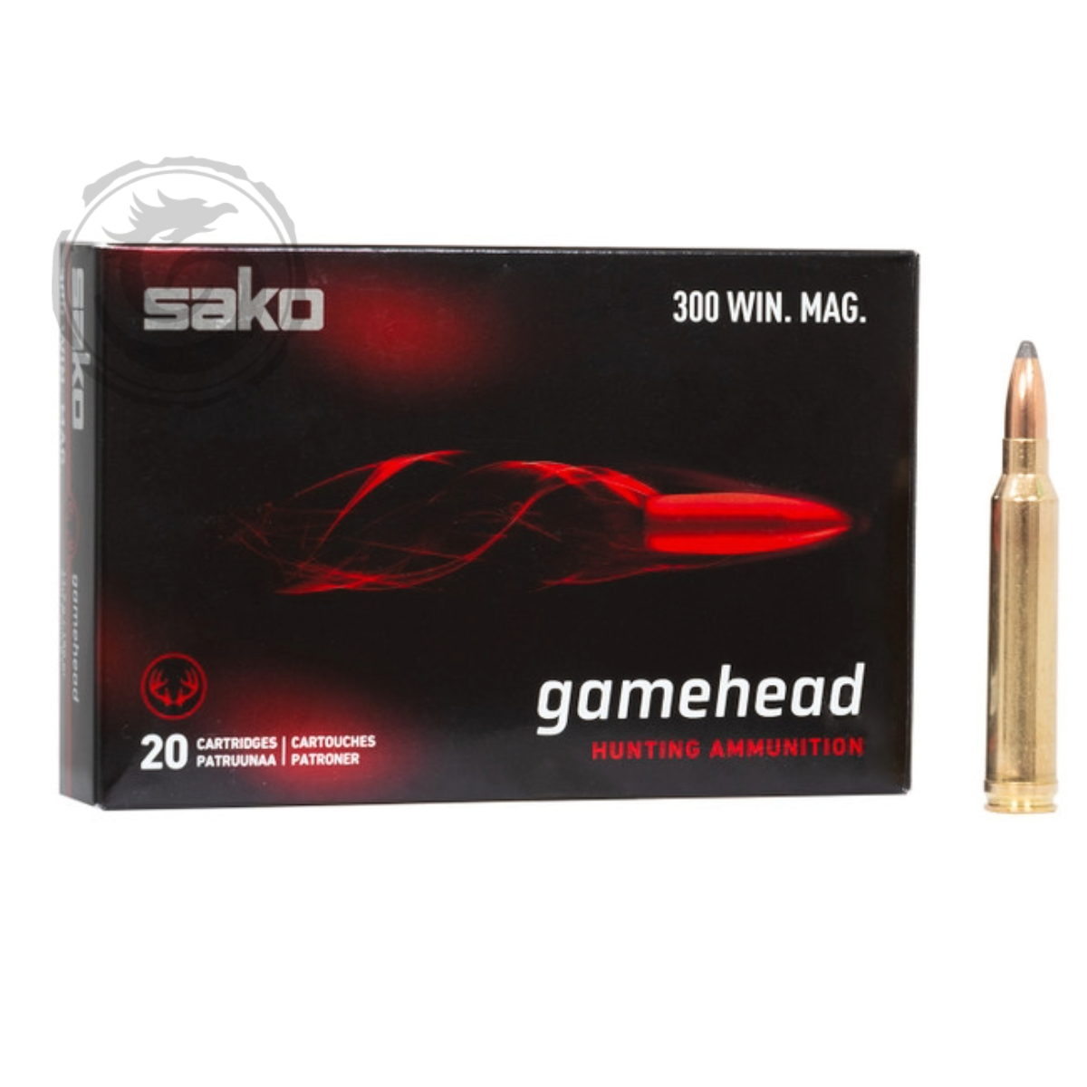 Sako Gamehead 300 Win Mag 180 Gr Soft Point BT Box of 20 — Go Tenda