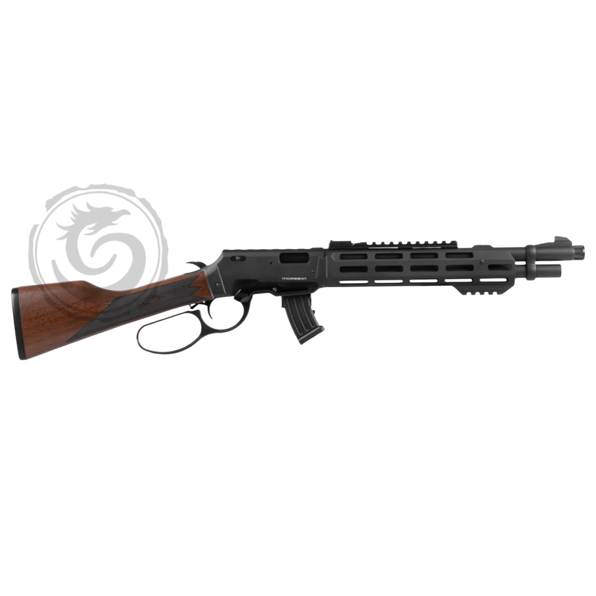 Morisson Lever-Action Mare’s Leg 22 LR 12″ Black Tactical Forend — Go Tenda