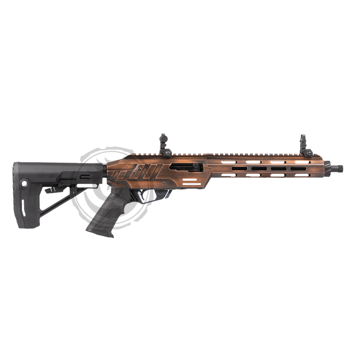 Adler RF224 Tactical 22 LR 11.7″ Semi-Auto Rifle Distress Copper — Go Tenda
