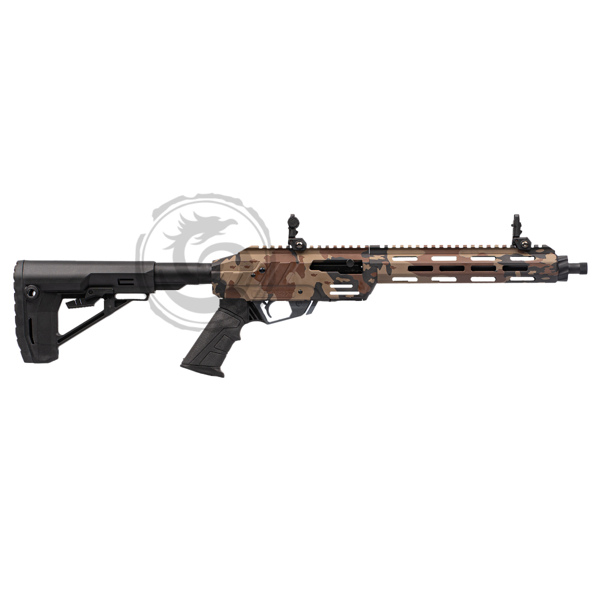 Adler RF224 Tactical 22 LR 11.7″ Semi-Auto Rifle FDE Camo — Go Tenda