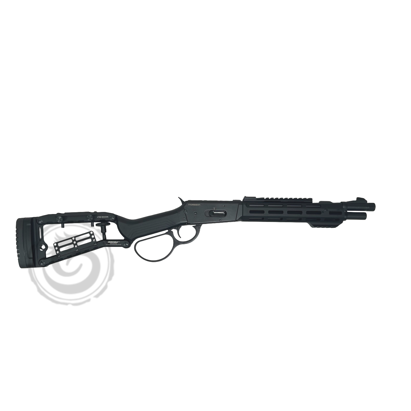 Morisson Lever-Action Iron Wolf 357 Mag 12″ Black Tactical Forend — Go Tenda