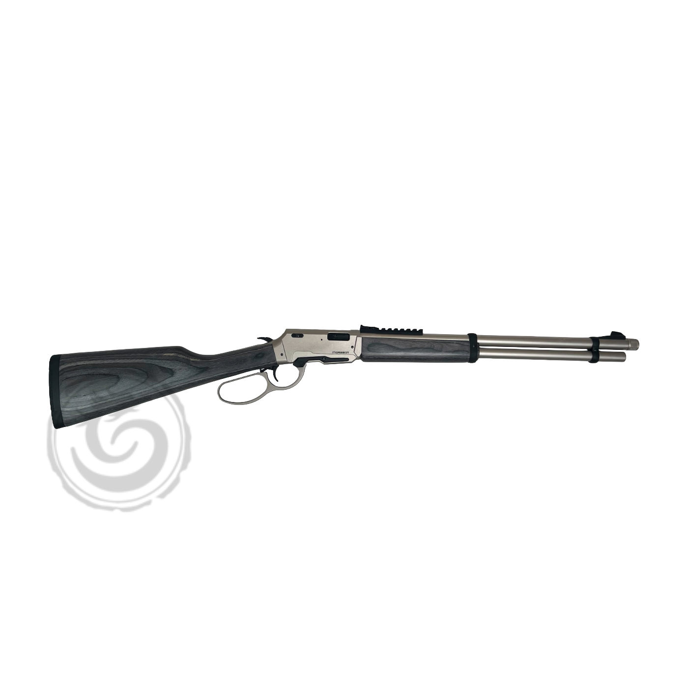 Morisson Lever-Action 22 LR 18″ Mag-Fed Timberwolf Laminate Nickel Finish — Go Tenda