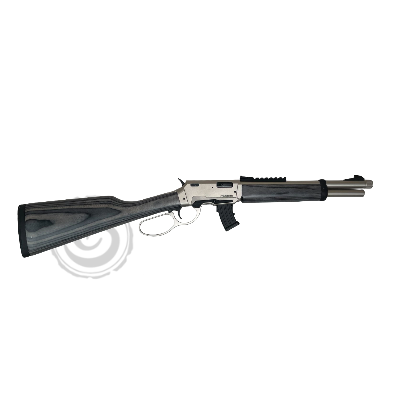 Morisson Lever-Action 22 LR 12″ Mag-Fed Timberwolf Laminate Nickel Finish — Go Tenda