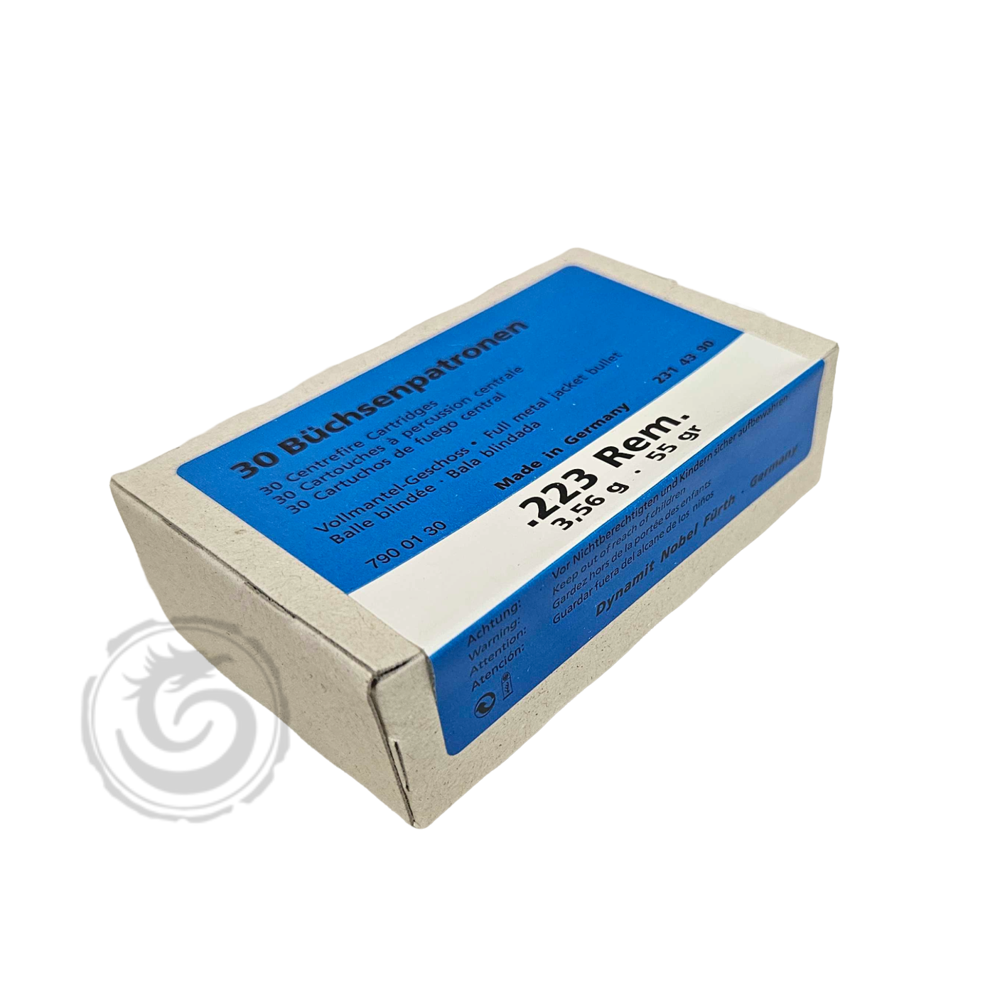 DAG 223 Rem 55 Gr FMJ Box of 30 — Go Tenda