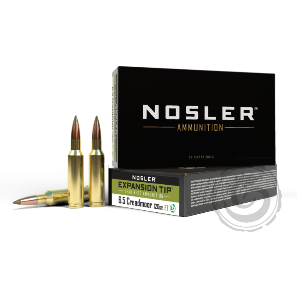 Nosler Expansion Tip 6.5 Creedmoor 120 Gr Box of 20 — Go Tenda