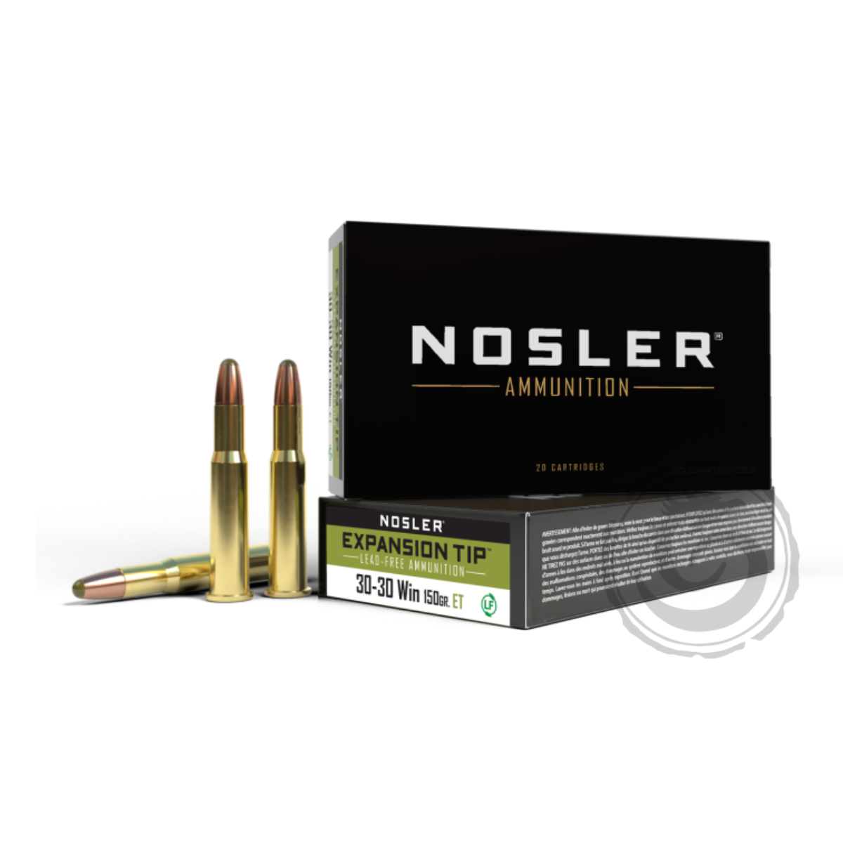 Nosler Expansion Tip 30-30 Win 150 Gr Box of 20 — Go Tenda