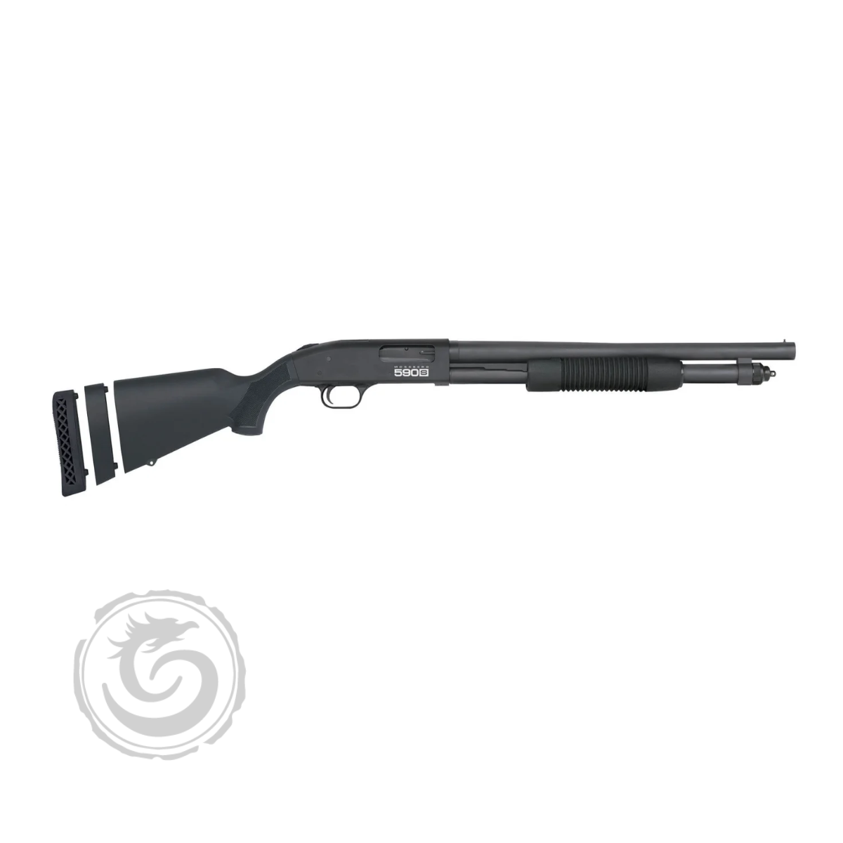 Mossberg 590S Compact 12 Ga 18.5″ Pump Action Shotgun — Go Tenda