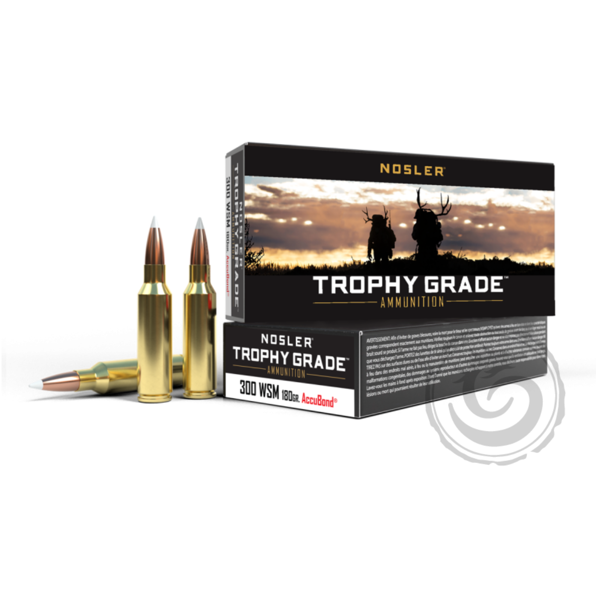 Nosler Trophy Grade 300 WSM 180 Gr Accubond Box of 20 — Go Tenda