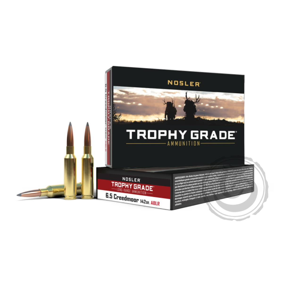 Nosler Trophy Grade 6.5 Creedmoor 142 Gr AccuBond Long Range Box of 20 — Go Tenda