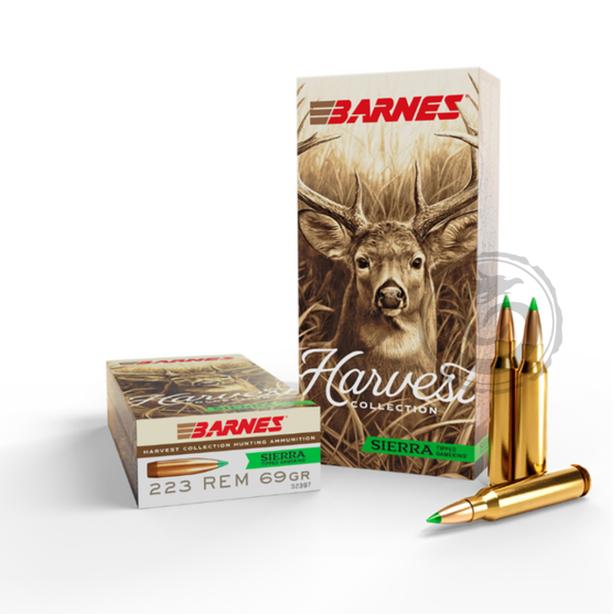 Barnes Harvest Collection 223 Rem 69 Gr Sierra Tipped Gameking Box of 20 — Go Tenda