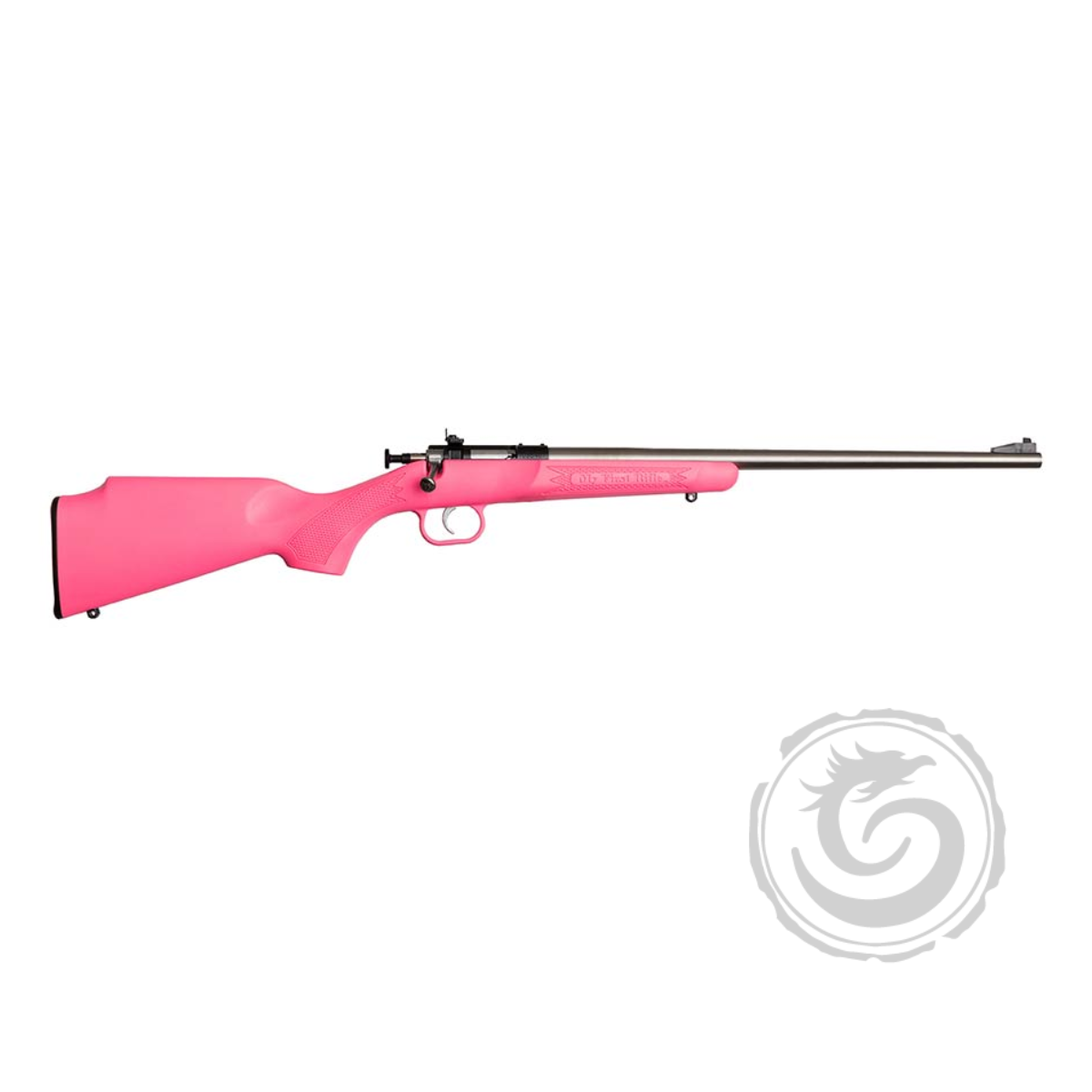 Keystone Crickett My First Rifle 22 LR 16″ Pink Stainless Steel — Go Tenda