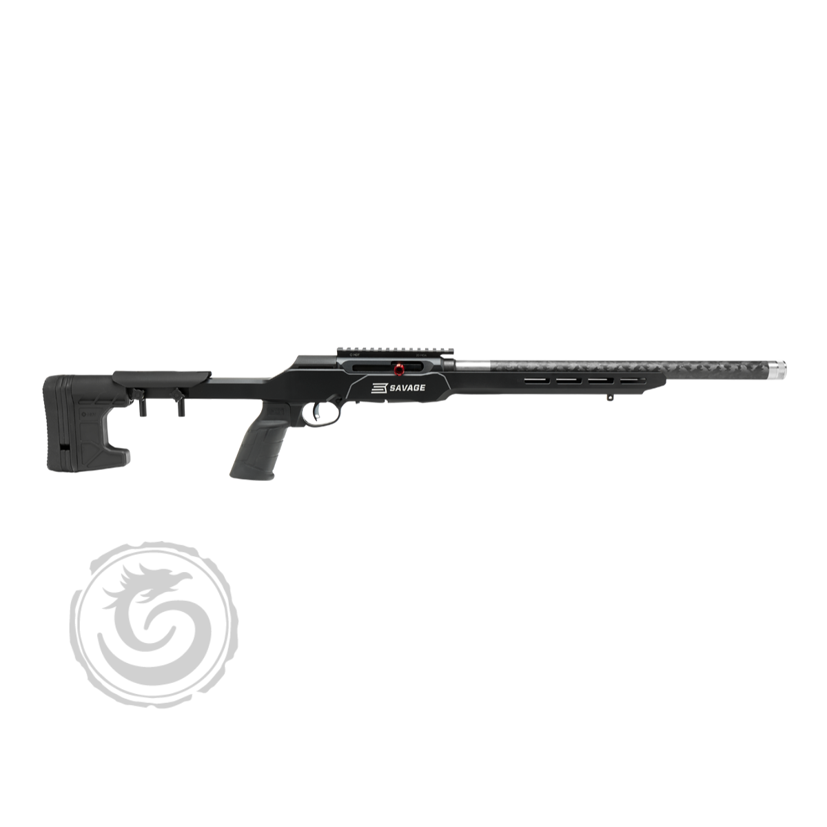 Savage 22 Precision Lite 22 LR 18″ Carbon Fiber Barrel — Go Tenda