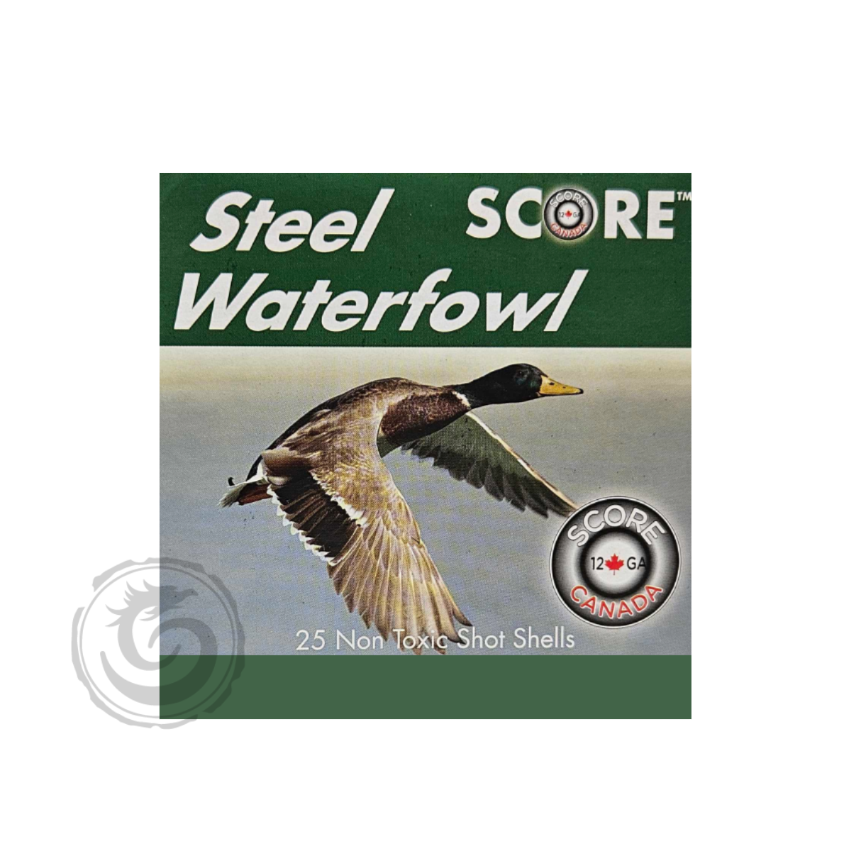 SCORE Steel Waterfowl 12 Ga 2-3/4″ 1550 FPS #4 Box of 25 — Go Tenda