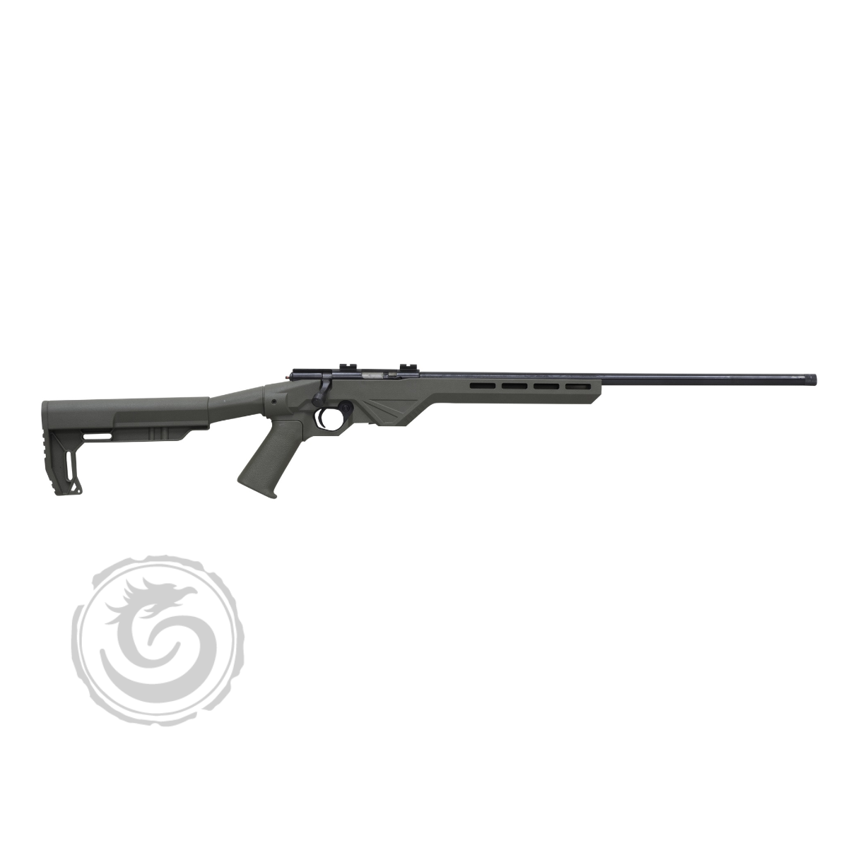 Citadel TRAKR 22 LR 18″ Synthetic Bolt Action Rifle Threaded ODG — Go Tenda