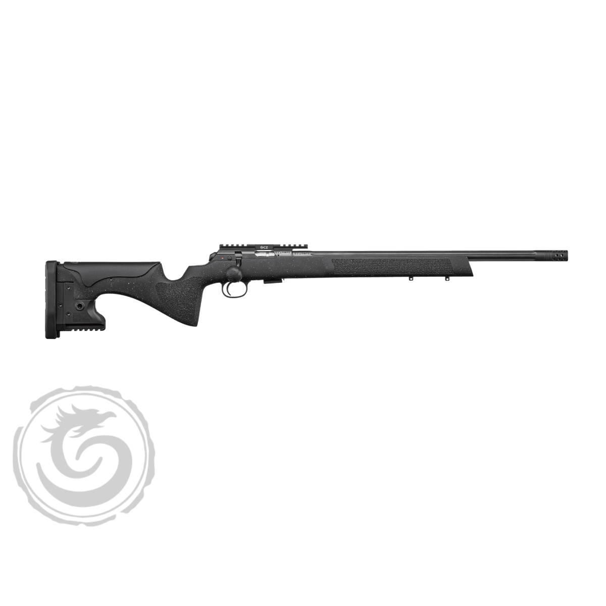 CZ 457 LRP Black 22 LR 20″ Heavy Barrel Rifle — Go Tenda