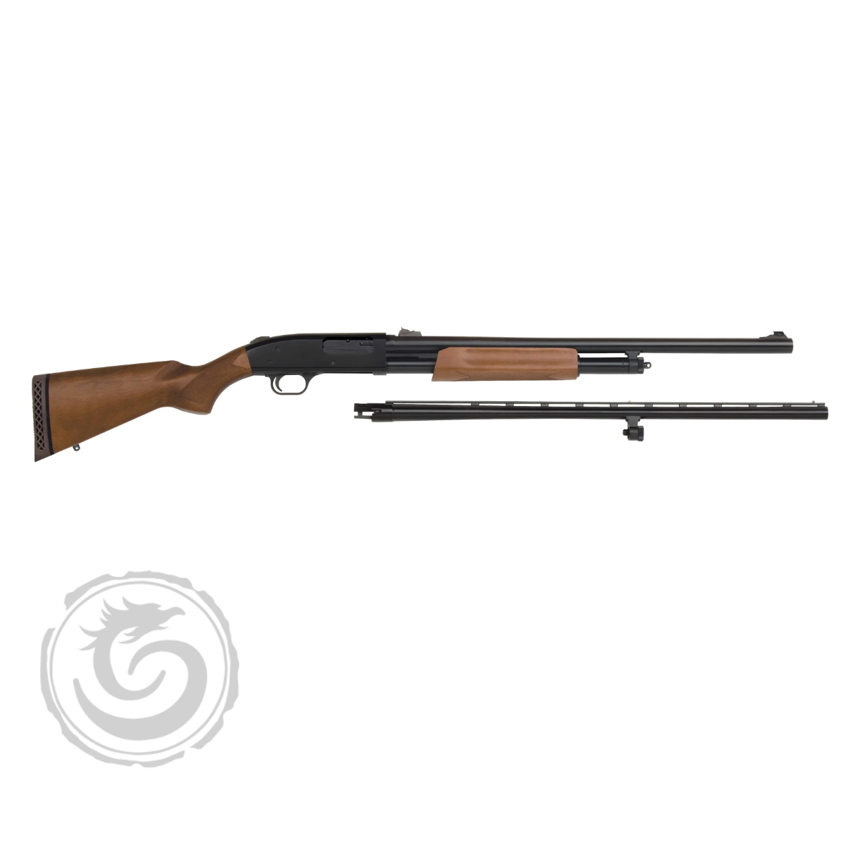 Mossberg 500 Combo Field/Deer 12 Ga 24″/28″ Wood Stock — Go Tenda